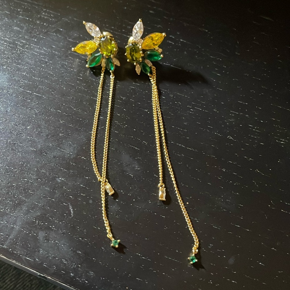 Crystal earrings
